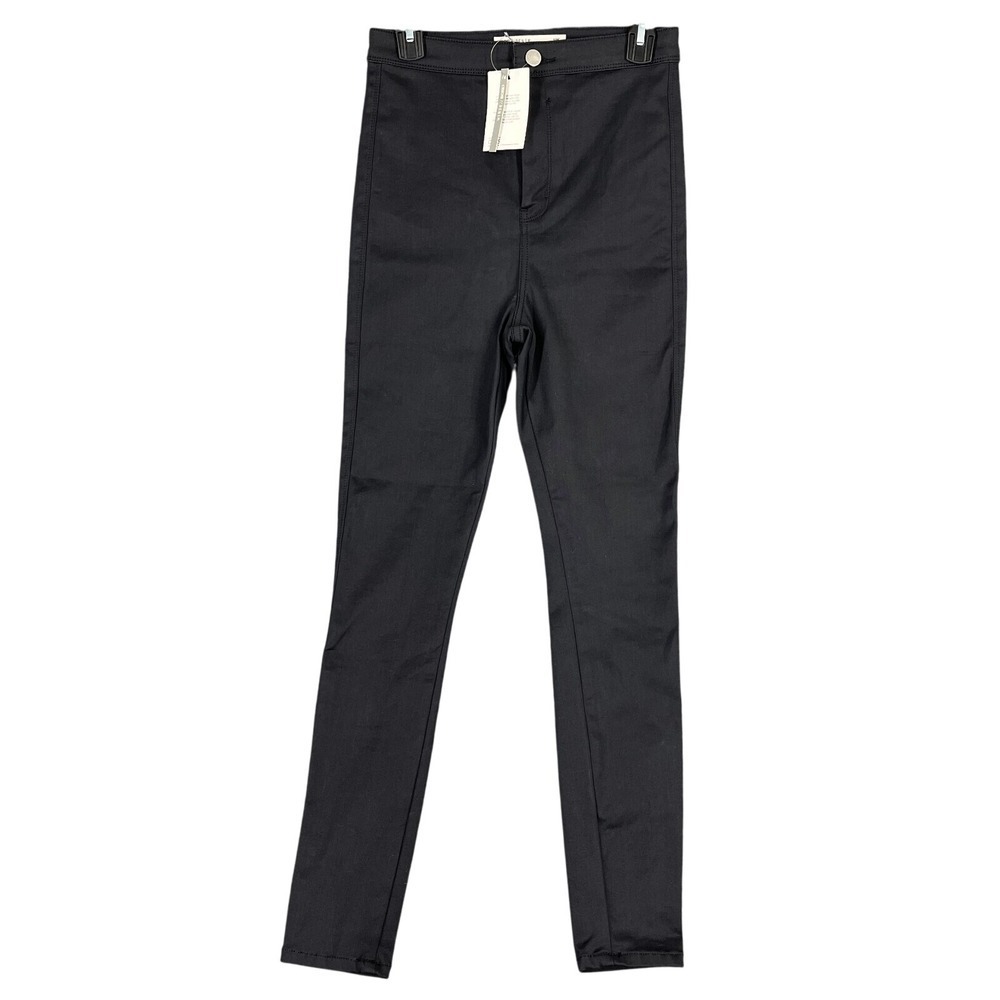 Asos Jeans‎ Size 6 Black High Waist Skinny Stretch Minimalist Grunge Punk